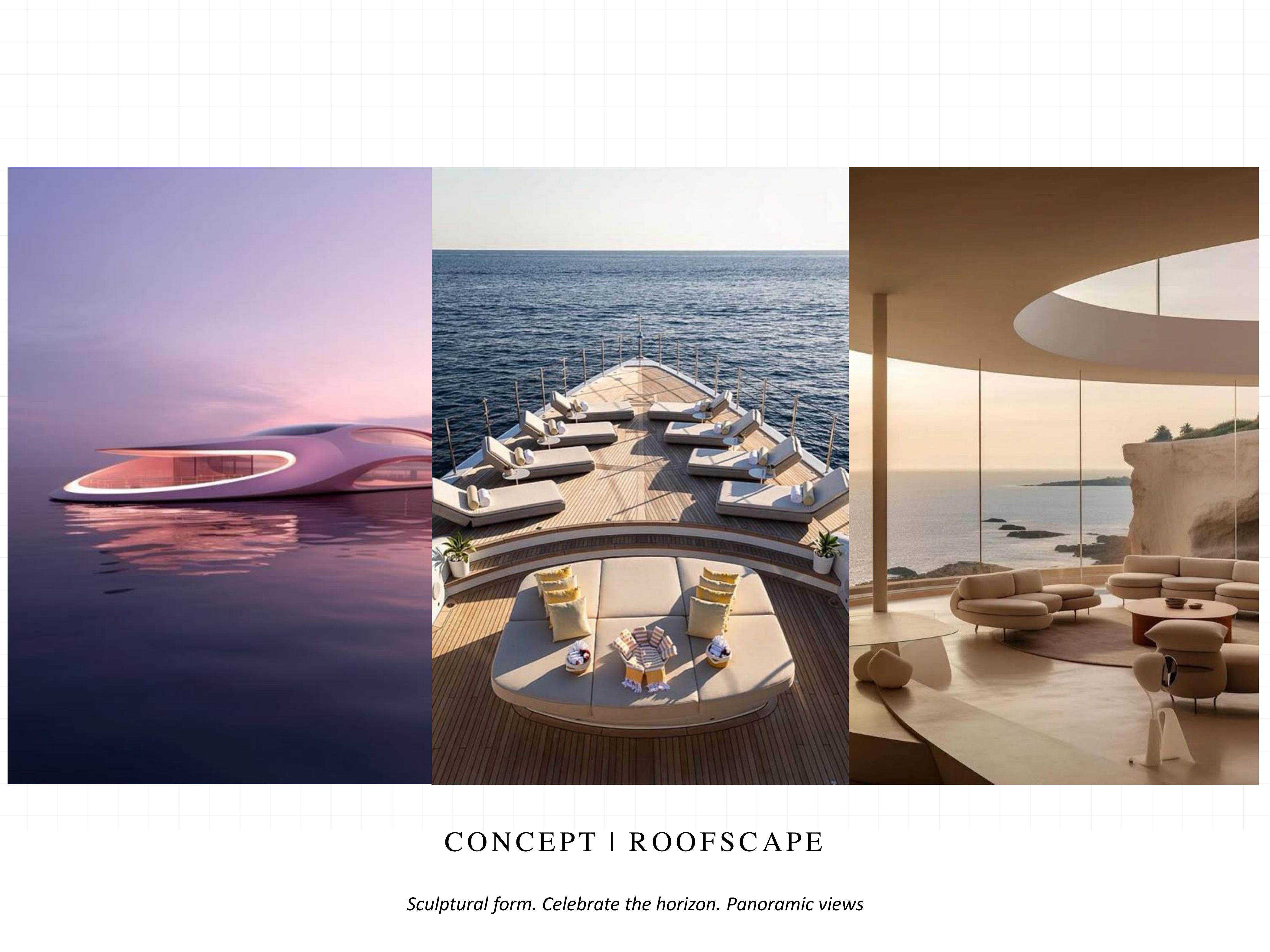 Roofscape concept moodboard